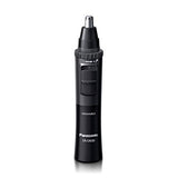 Panasonic Nose Hair Trimmer and Ear Hair Trimmer ER-GN30-K, Men's Wet/Dry Trimmer with Vortex Cleaning System, Battery-Operated