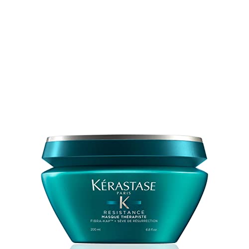 KERASTASE, Resistance Therapiste Fiber Quality Renewal Masque Ounce, white, 6.8 Fl Oz