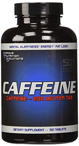 Serious Nutrition Solution Caffeine Tablets, 501 Count