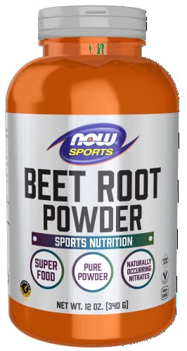 NOW Sports Nutrition, Beet Root Powder, Super Food With Naturally Occurring Nitrates, 12-Ounce