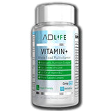 Project AD Vitamin+ Multimineral Multivitamin Supplement - Vitamin A, C, E, D, B1, B2, B3, B5, B6, B12. Magnesium, Biotin, Spirulina, Zinc. Complete Antioxidant, Energy & Immune Support. 60 Diet Pills