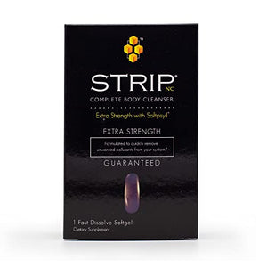 Strip NC Complete Body Cleanser- Extra Strength with Softpsyll- 1 Fast Dissolve Softgel By Wellgenix