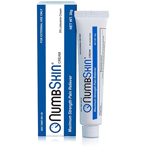 Numbskin New Maximum Strength Pain Relief Anorectal Numbing Cream - 30g