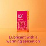 K-Y Warming Liquid Personal Lubricant, 1 oz, Pack of 24