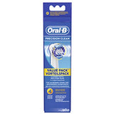 Oral-B Precision Clean Brush Heads with Bacterial Protection - Prevents Bacterial Growth on Bristles