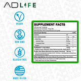 Project AD Fiber+ Fiber Supplement - Supports Gut Health and Digestive Regularity, Fiber is Great for Weight Loss, Detox, Vegan Friendly - Fiber Powder, 16.4 Oz