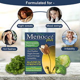 Wellgenix Menocet Plus - Menopause Ground-Breaking Herbal Supplement Designed to Address All Four Common Signs of Menopause (30 Ct) (2 Pack)