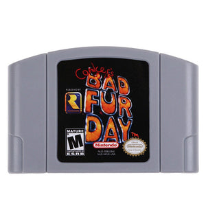 Mario Conker's Bad Fur Day Video Game Card For Nintendo 64 N64 US Version