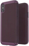 Speck Products Presidio Folio iPhone Xs iPhone X Case, Heathered Veronica Purple Veronica Purple Vintage Purple