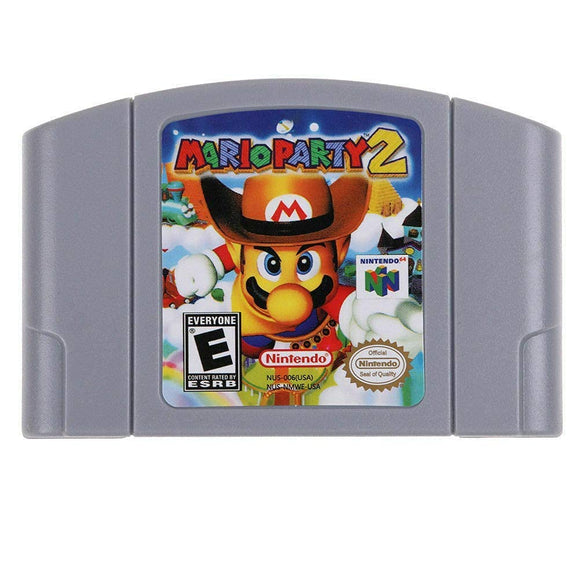 Mario Party 2 Video Game Cartridge US Version for Nintendo 64
