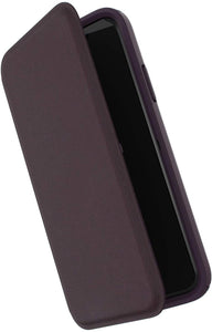 Speck Products Presidio Folio iPhone Xs iPhone X Case, Heathered Veronica Purple Veronica Purple Vintage Purple