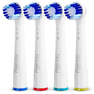 Electric Toothbrush Replacement Heads Compatible with Oral-B Braun Professional Electric Precision Clean 7000/Pro 1000/9600/5000/3000/8000