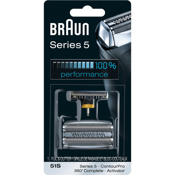 Braun Series 5 51 S Foil and Cutter Replacement Head